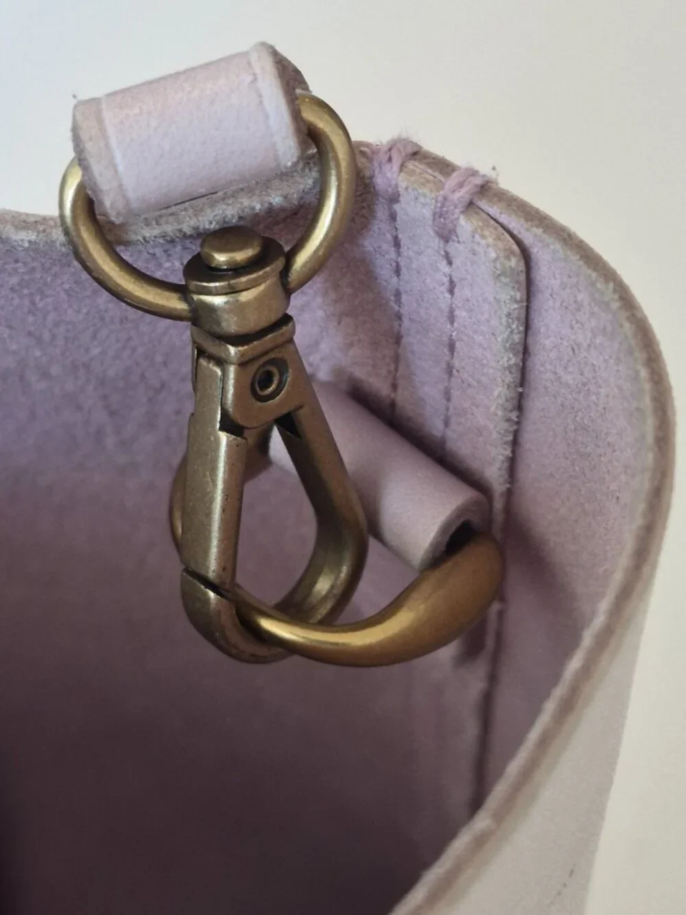 Madewell Medium Transport Tote Blush Pink Leather Shoulder Crossbody Bag